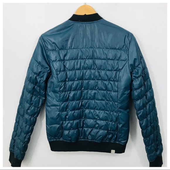Bench Puffer Jacket teal blue - Picture 3 of 7
